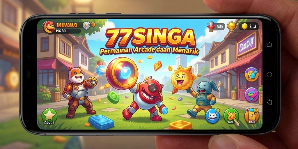 Tampilan gameplay utama 77SINGA yang seru dan mengasyikkan.