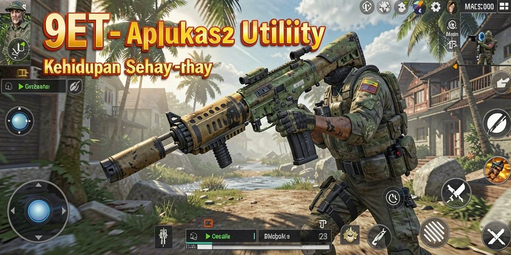Screenshot 9ET menunjukkan antarmuka aplikasi yang intuitif dan fungsional.