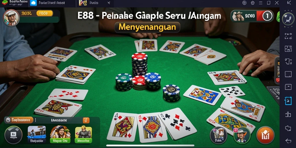 Menampilkan gameplay seru E88 dengan pemain yang bercompetitive.