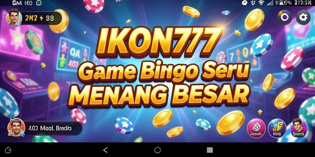 Tampilan menarik dari gameplay Bingo di IKON777.