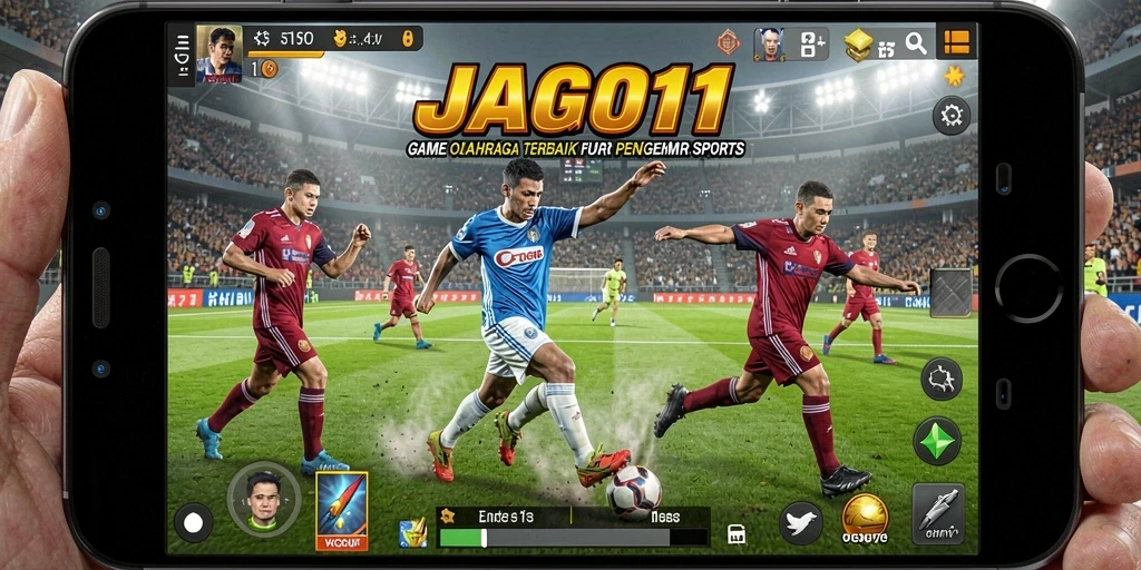 Tampilan gameplay JAGO11 yang seru dan menegangkan saat bertanding.