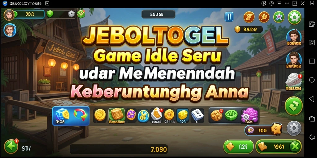 Tampilan gameplay JEBOLTOGEL yang santai dan menguntungkan.