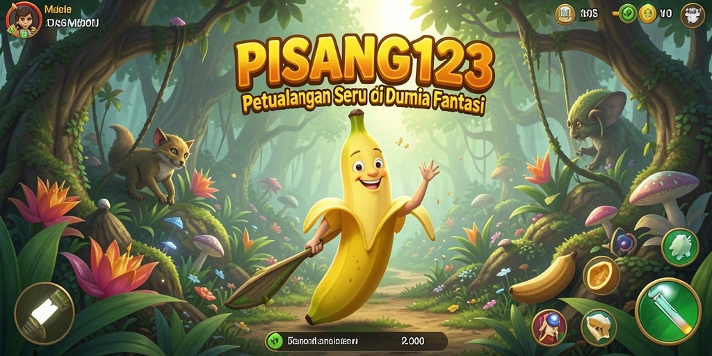 Gameplay PISANG123 yang penuh aksi dan petualangan menarik.