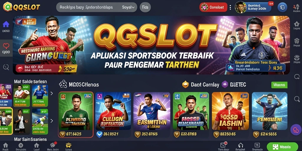 Tampilan menarik dari gameplay Sportsbook QQSLOT yang interaktif.