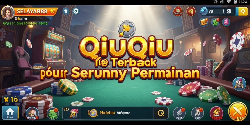 Gameplay seru QiuQiu di SELAYAR88 dengan pemain yang kompetitif.