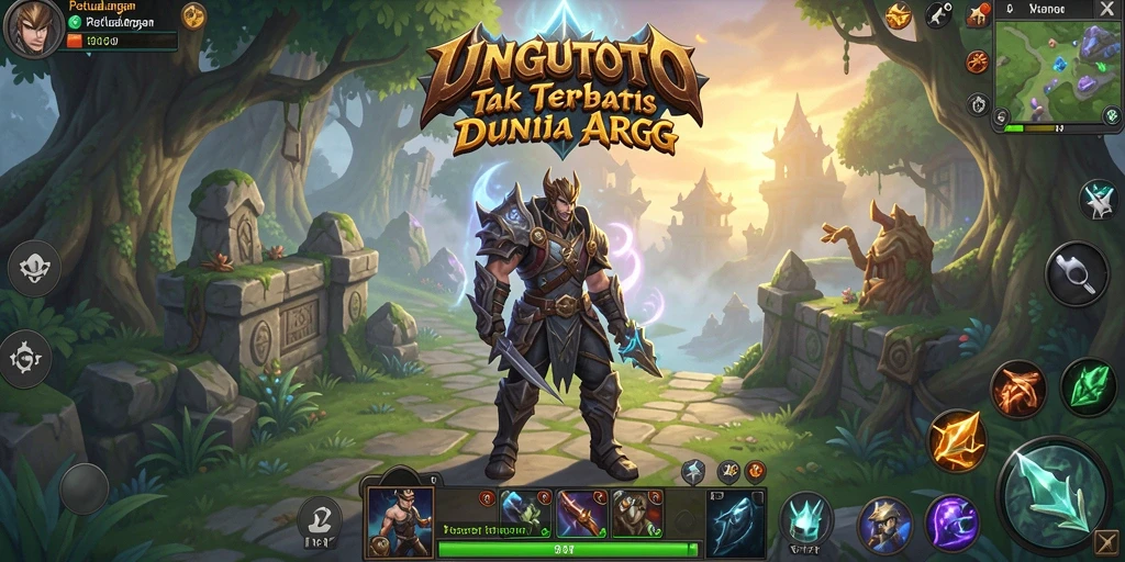 Tangkapan layar gameplay UNGUTOTO menunjukkan aksi petualangan yang mendebarkan.