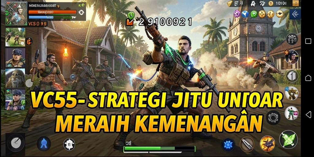 Tampilkan gameplay strategis yang mendebarkan di VC55.