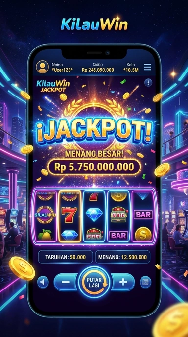 Pengguna sedang menjelajahi aplikasi di kilauwin.